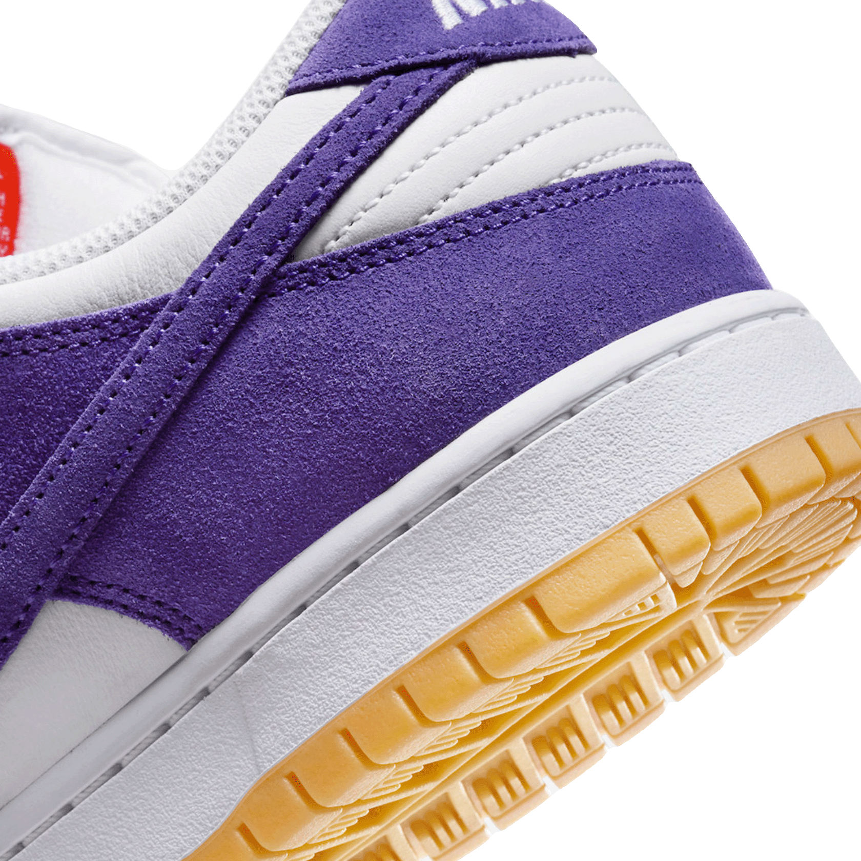 Nike SB Dunk Low Pro ISO Orange Label Court Purple Detail