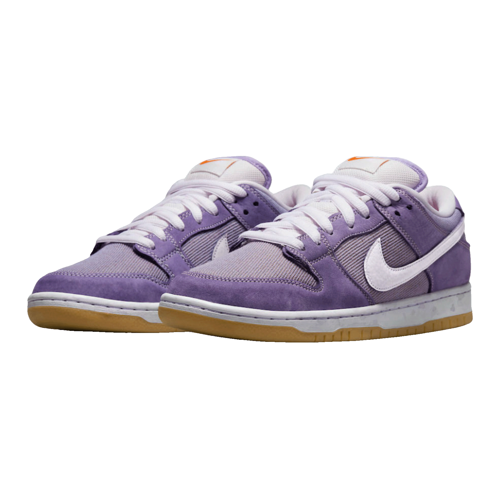 Nike SB Dunk Low Pro ISO Orange Label Unbleached Pack Lilac Side