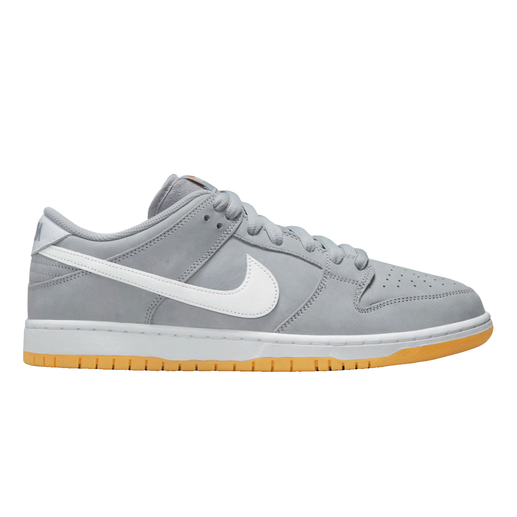 Nike SB Dunk Low Pro ISO Orange Label Wolf Grey Gum