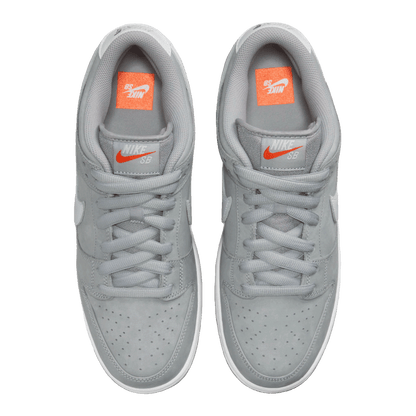 Nike SB Dunk Low Pro ISO Orange Label Wolf Grey Gum Oben