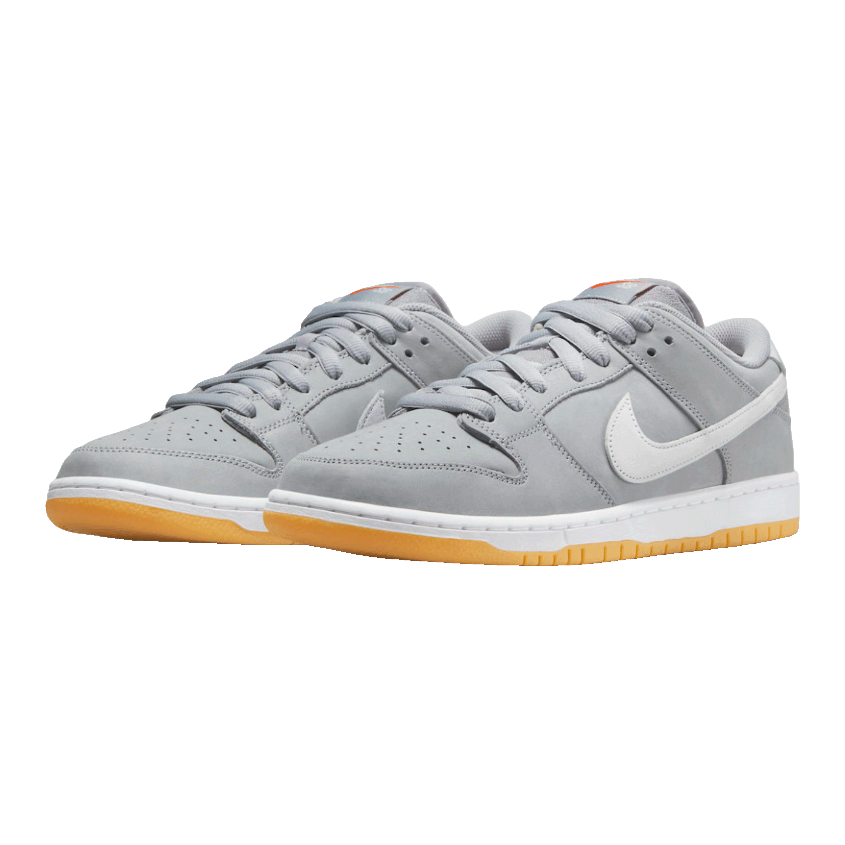 Nike SB Dunk Low Pro ISO Orange Label Wolf Grey Gum Side