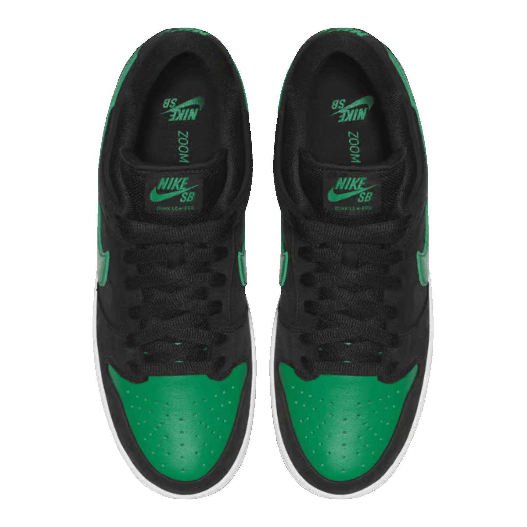 Nike SB Dunk Low Pro J Pack Black Pine Green Oben