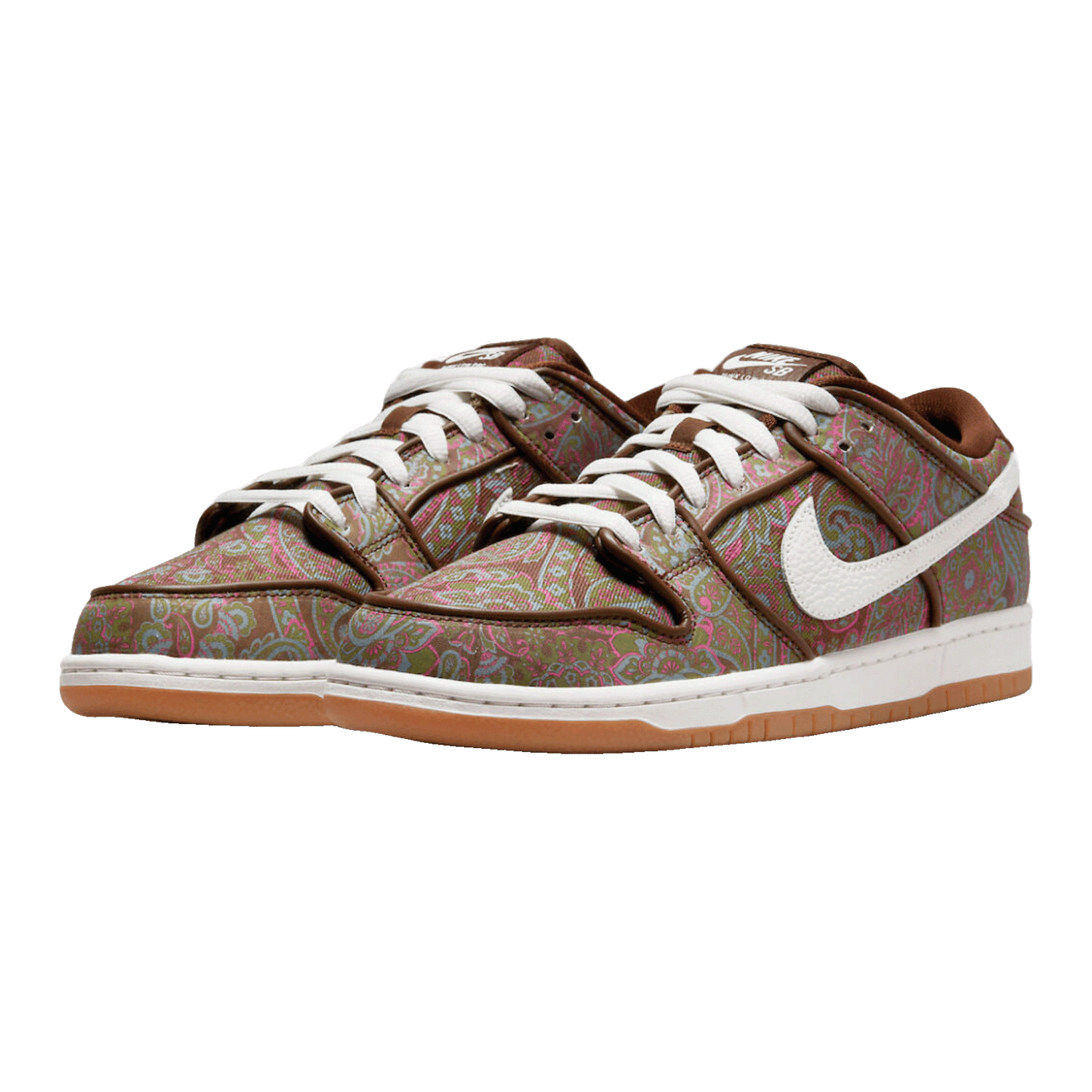 Nike SB Dunk Low Pro Paisley Brown Side