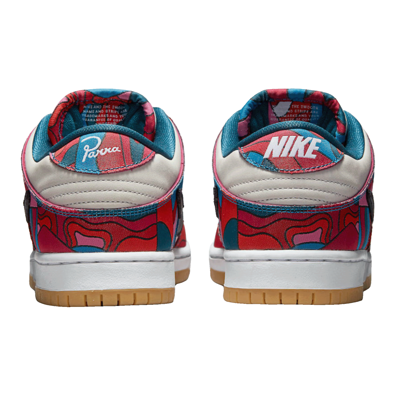 Nike SB Dunk Low Pro Parra Abstract Art (2021) Back