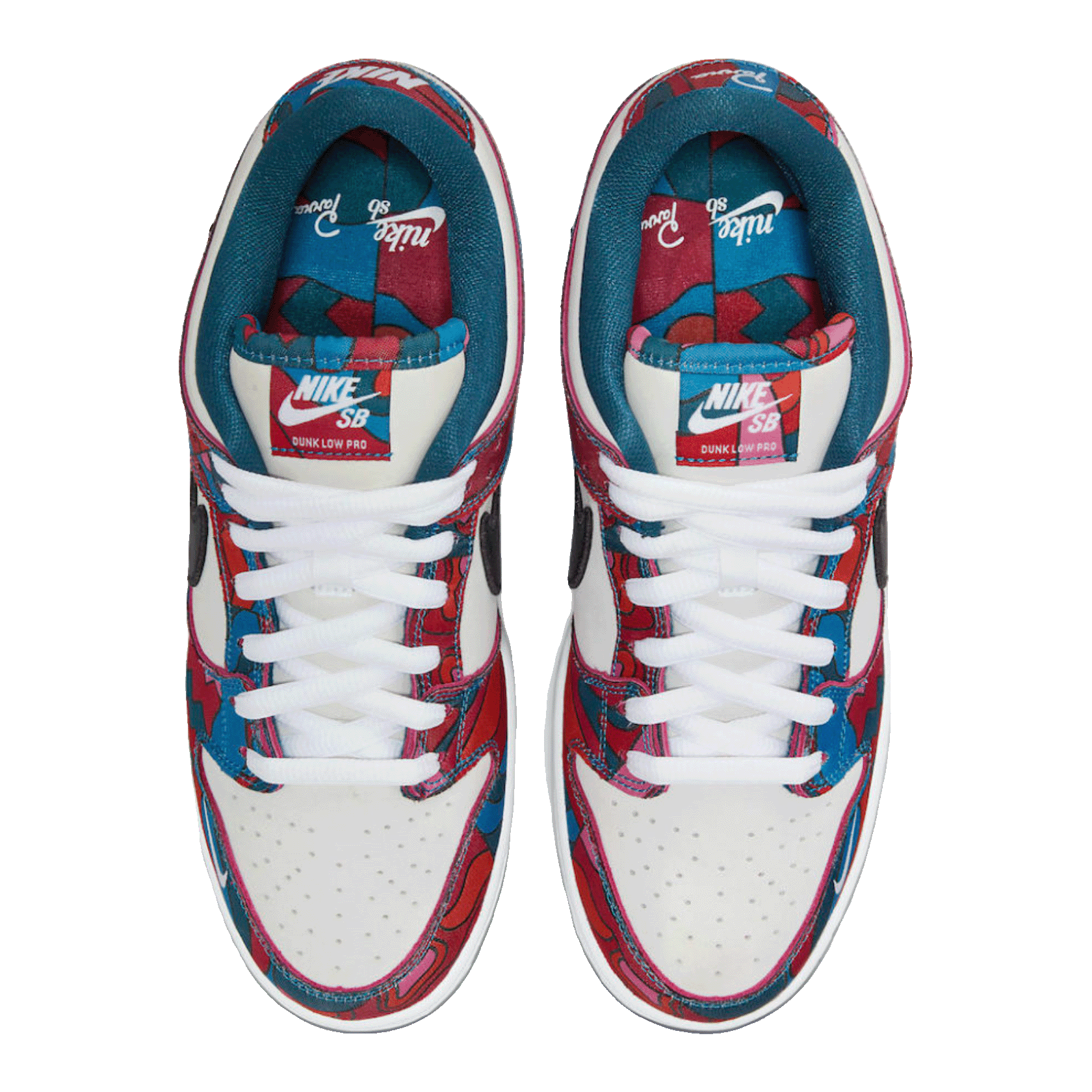 Nike SB Dunk Low Pro Parra Abstract Art (2021) Oben