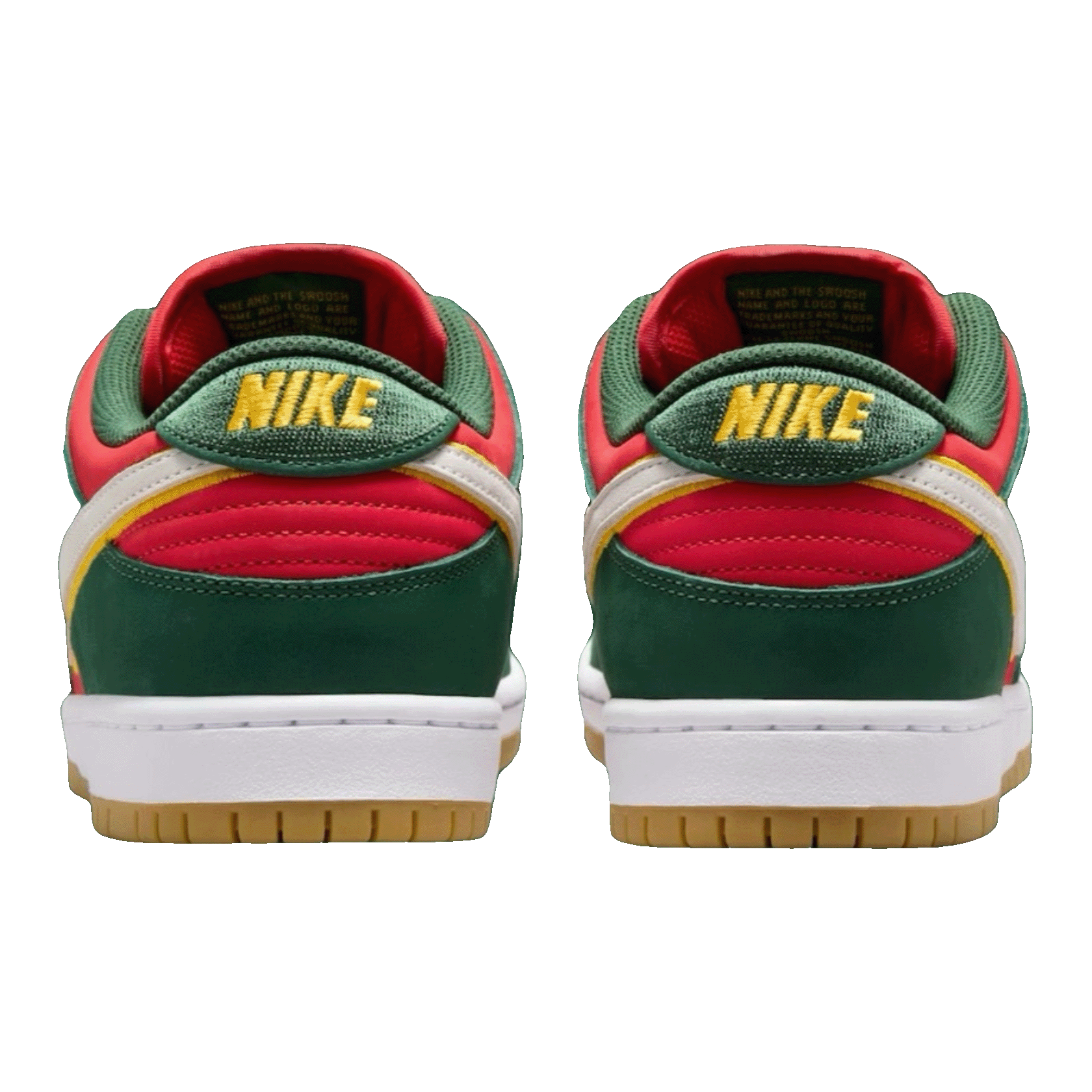Nike SB Dunk Low Pro PRM Seattle Supersonics Back