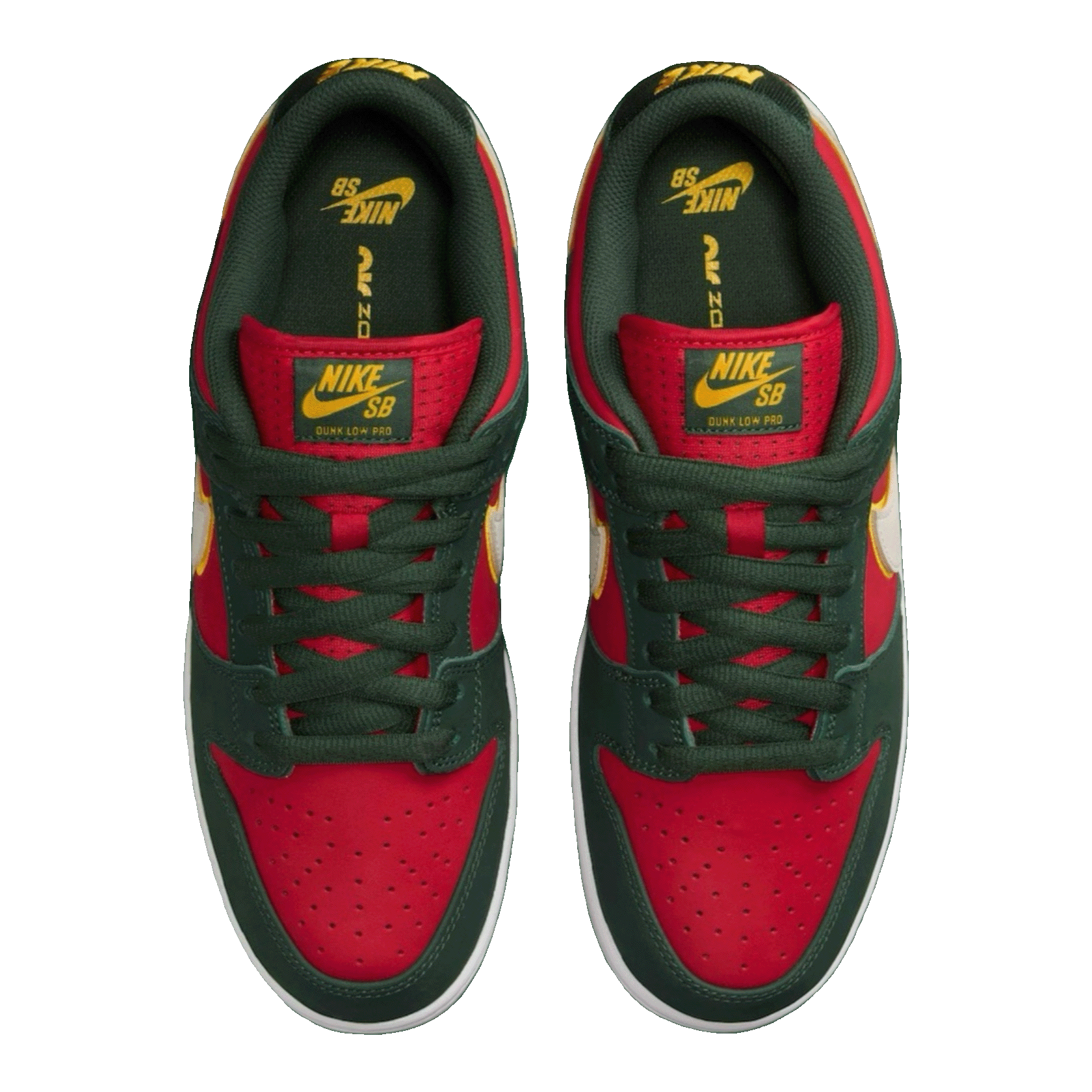 Nike SB Dunk Low Pro PRM Seattle Supersonics Oben
