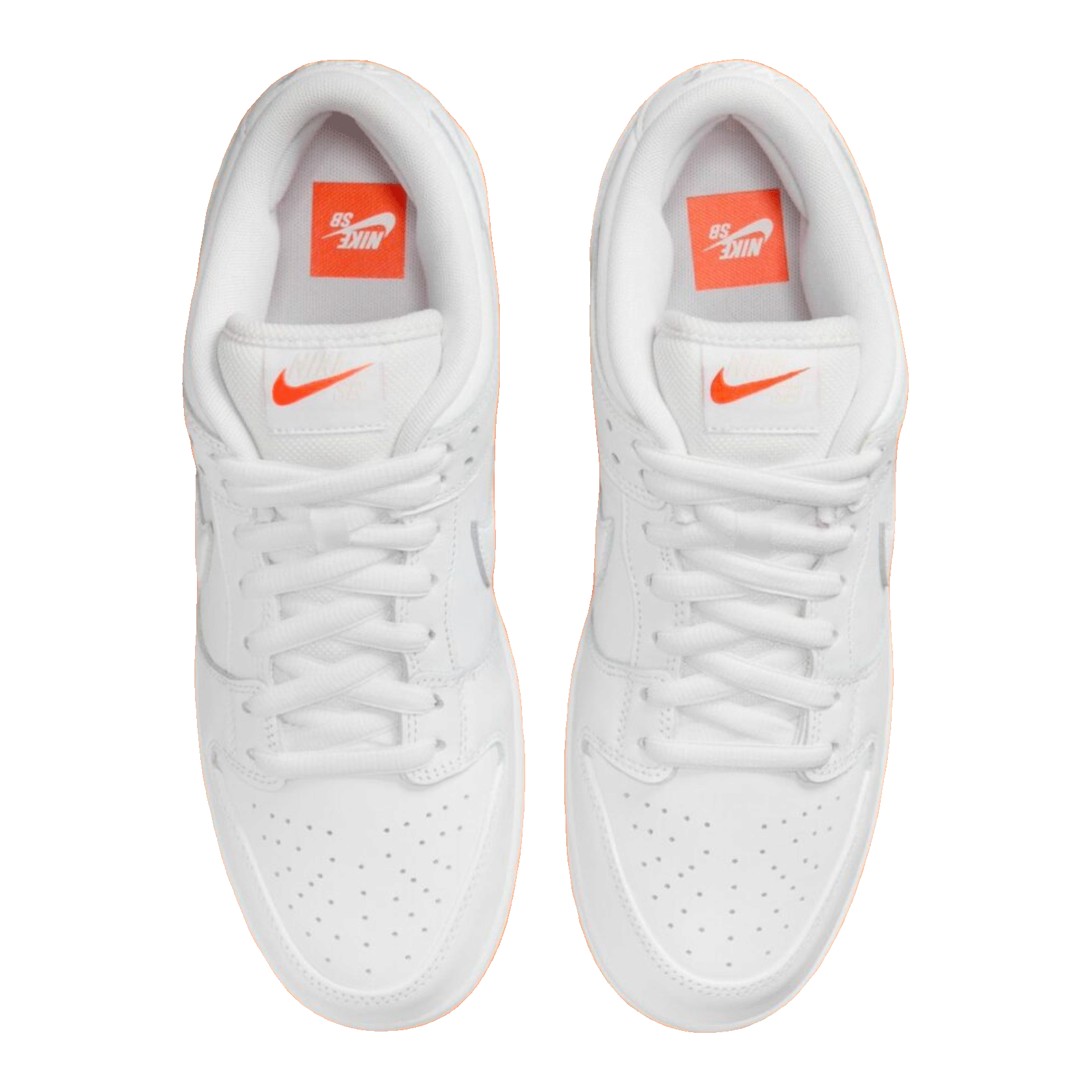 Nike SB Dunk Low Pro Triple White Oben