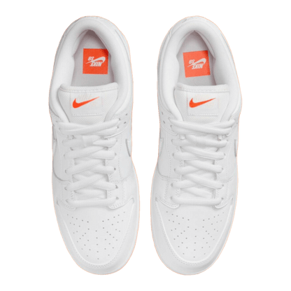 Nike SB Dunk Low Pro Triple White Oben