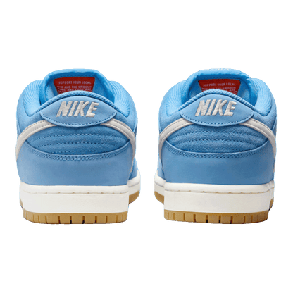 Nike SB Dunk Low Pro University Blue Gum Back