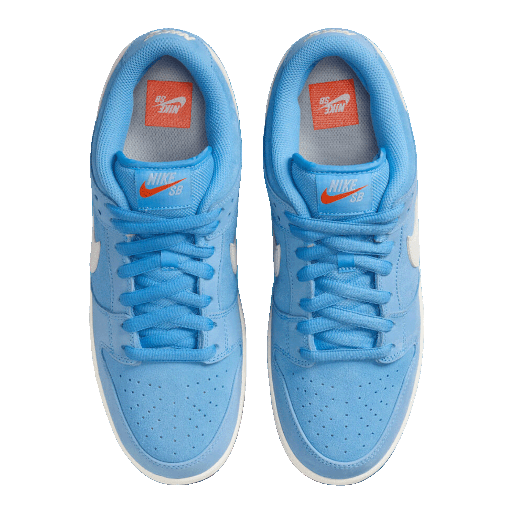 Nike SB Dunk Low Pro University Blue Gum Oben
