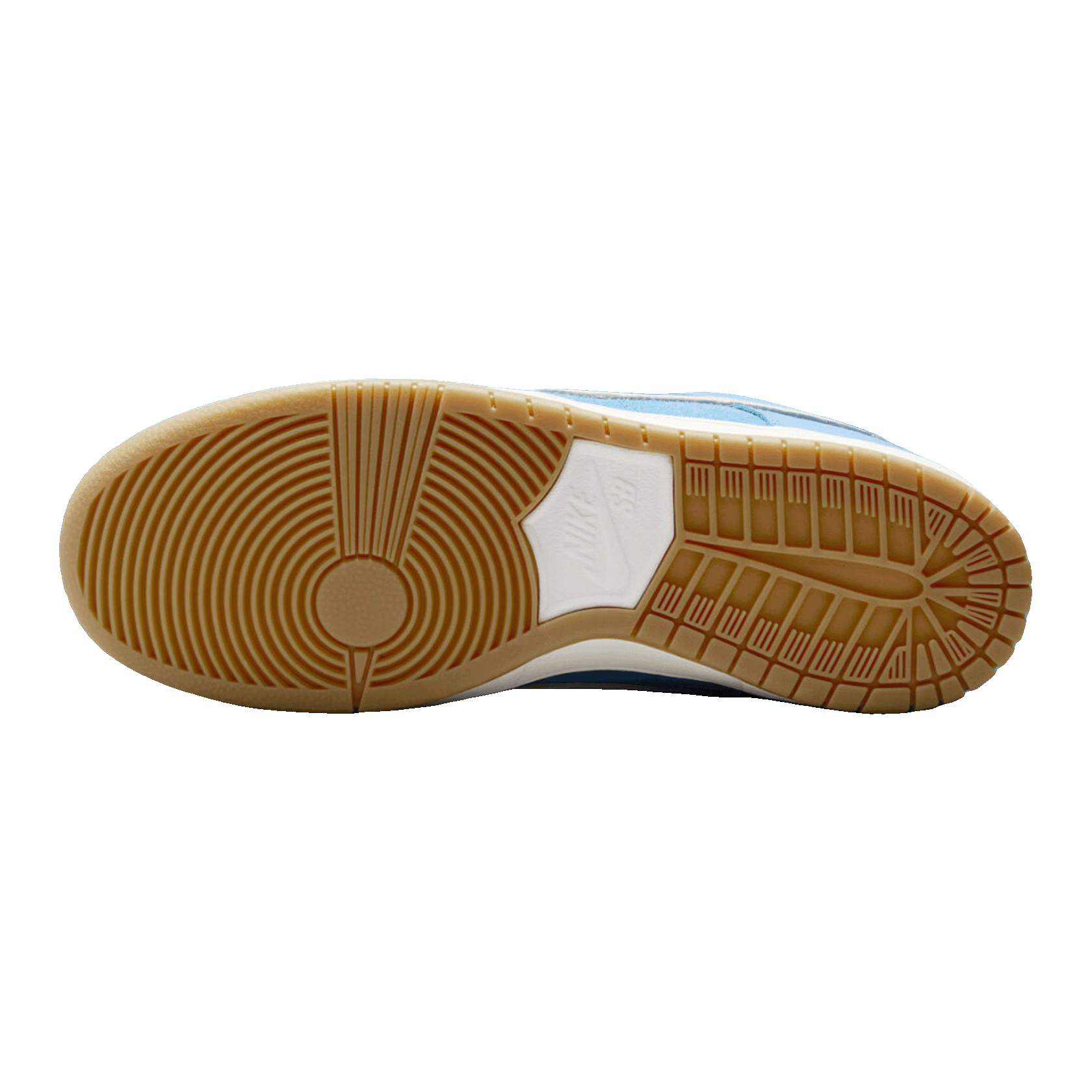 Nike SB Dunk Low Pro University Blue Gum Sohle