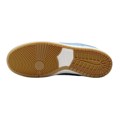 Nike SB Dunk Low Pro University Blue Gum Sohle