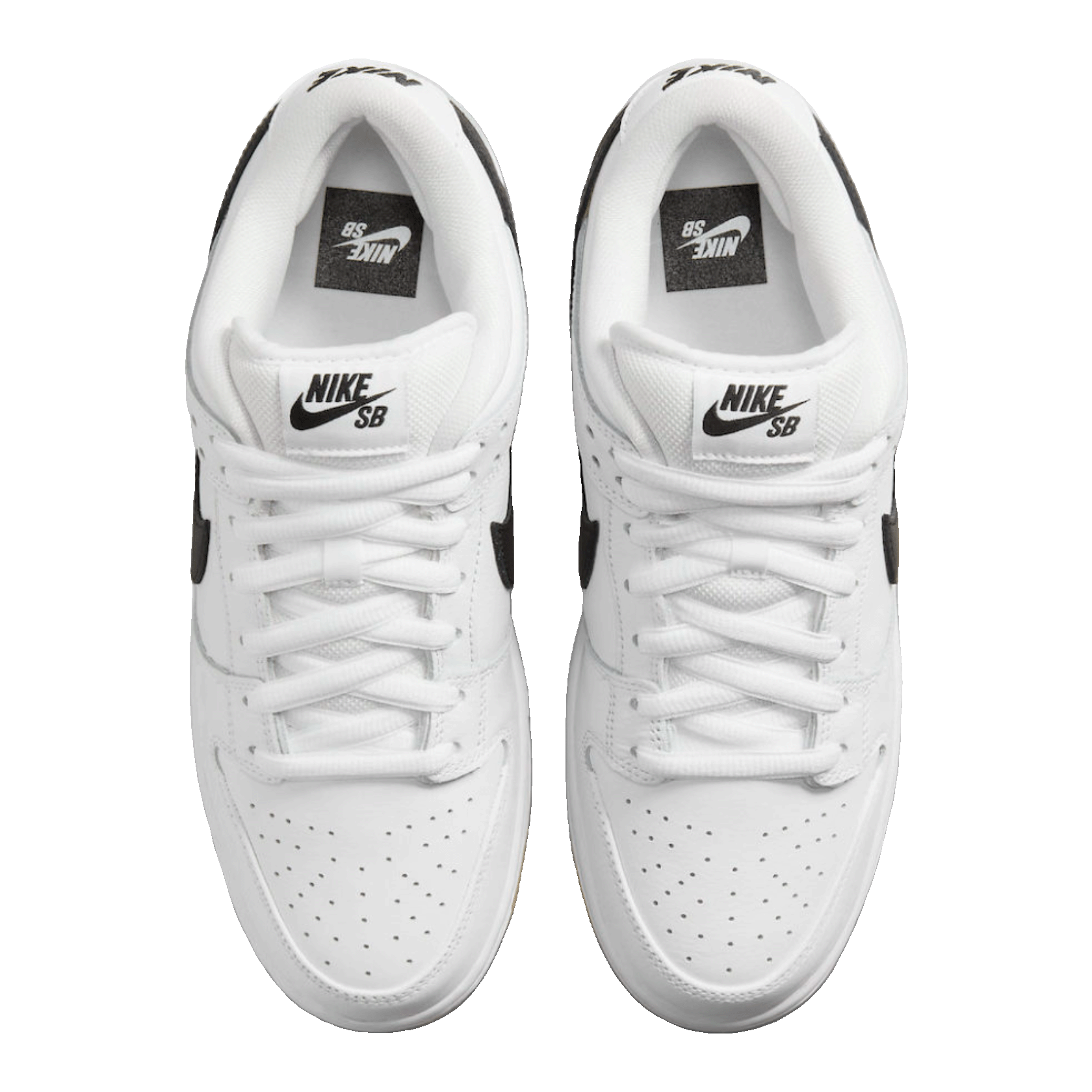 Nike SB Dunk Low Pro White Gum Oben