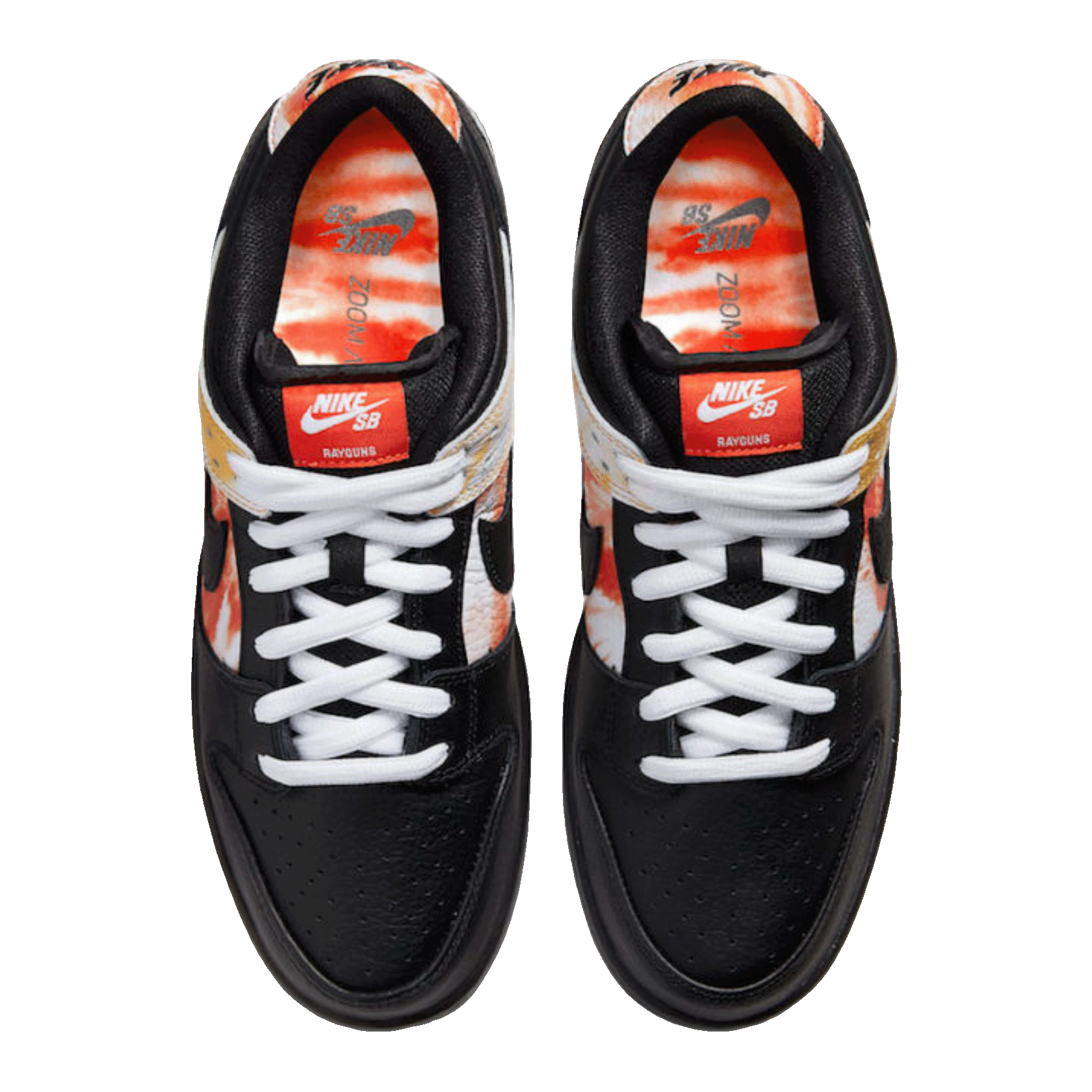 Nike SB Dunk Low Raygun Tie-Dye Black Oben