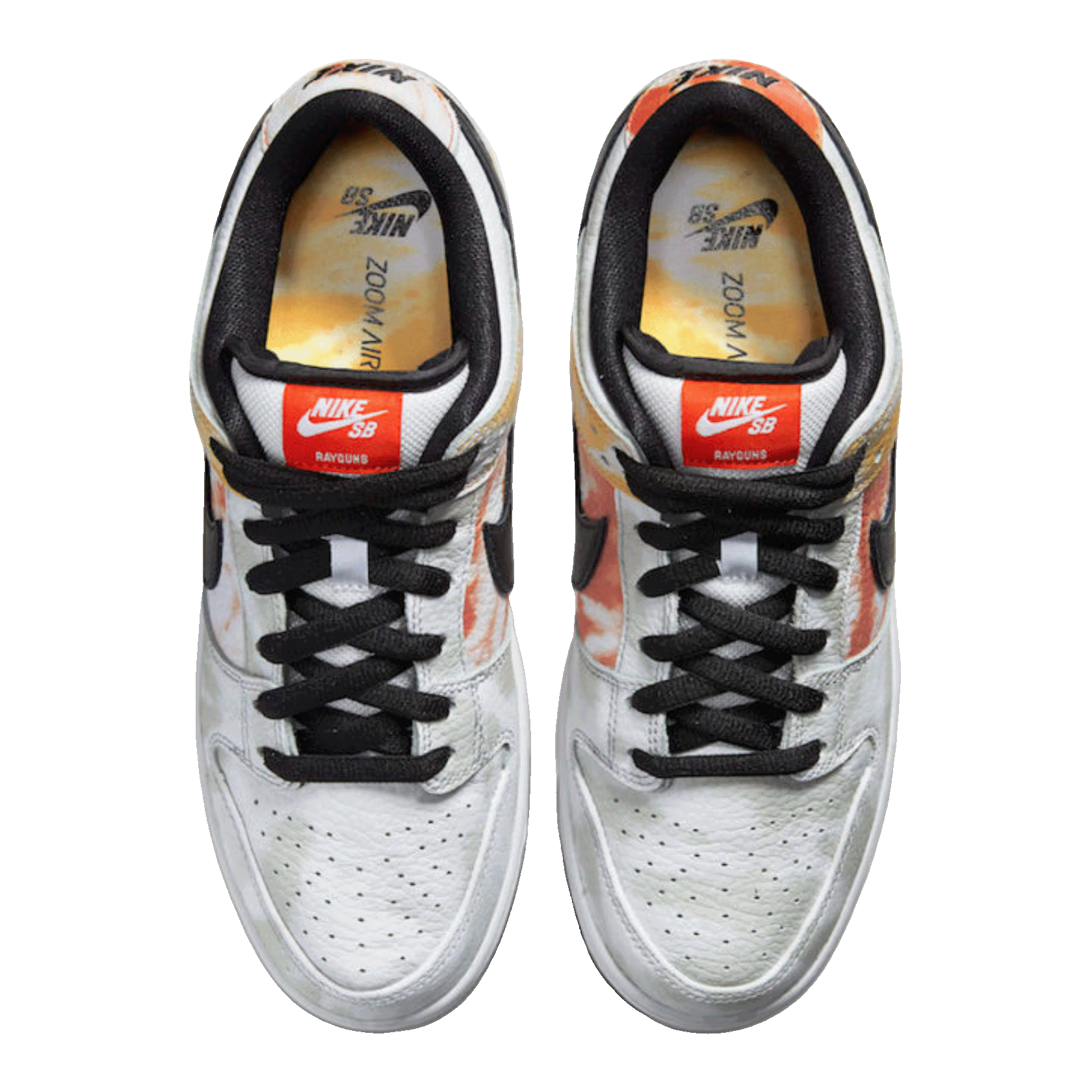 Nike SB Dunk Low Raygun Tie-Dye White Oben