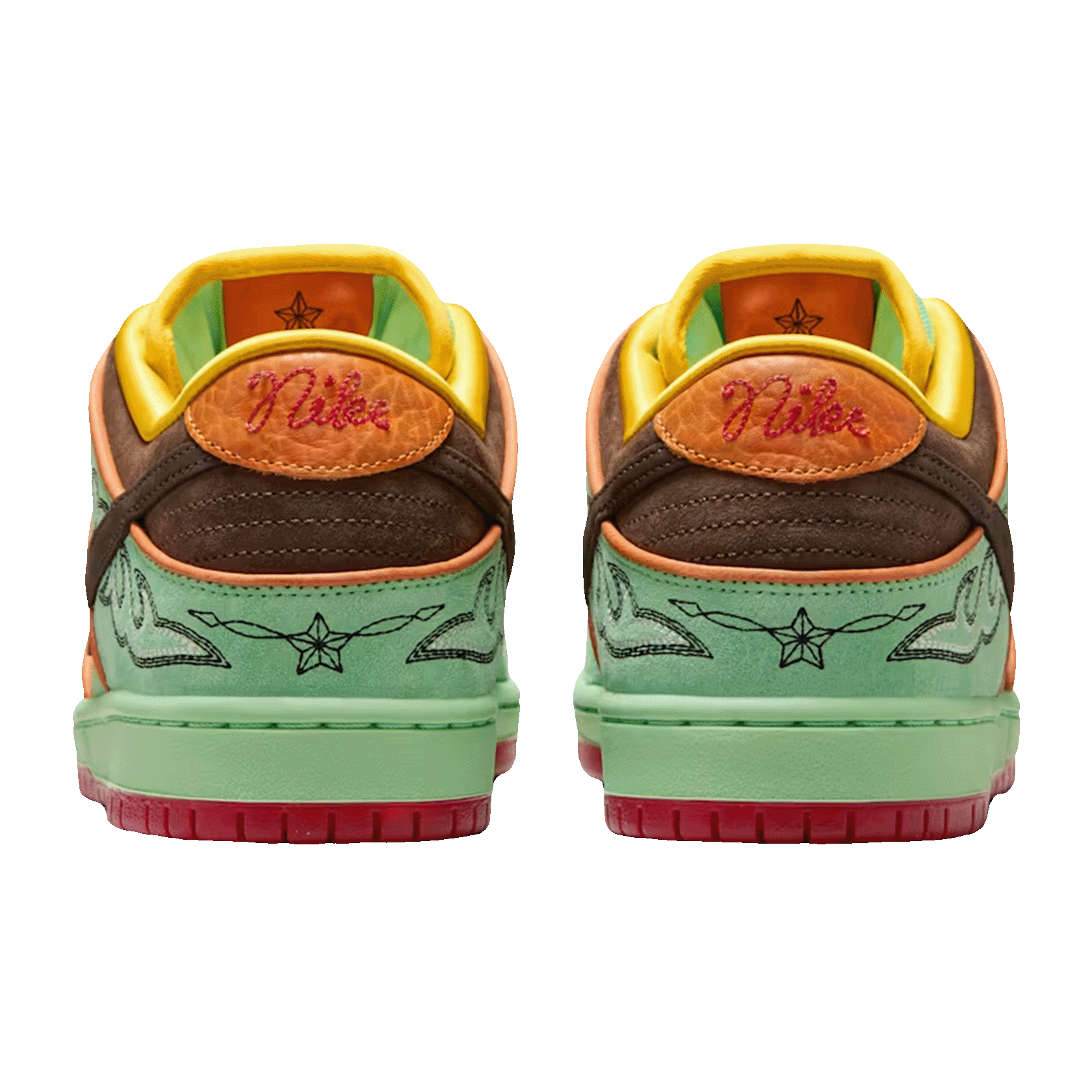Nike SB Dunk Low Rodeo Tourmaline Back