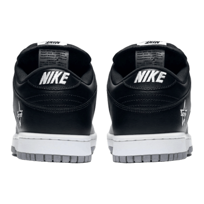 Nike SB Dunk Low Supreme Jewel Swoosh Silver Back