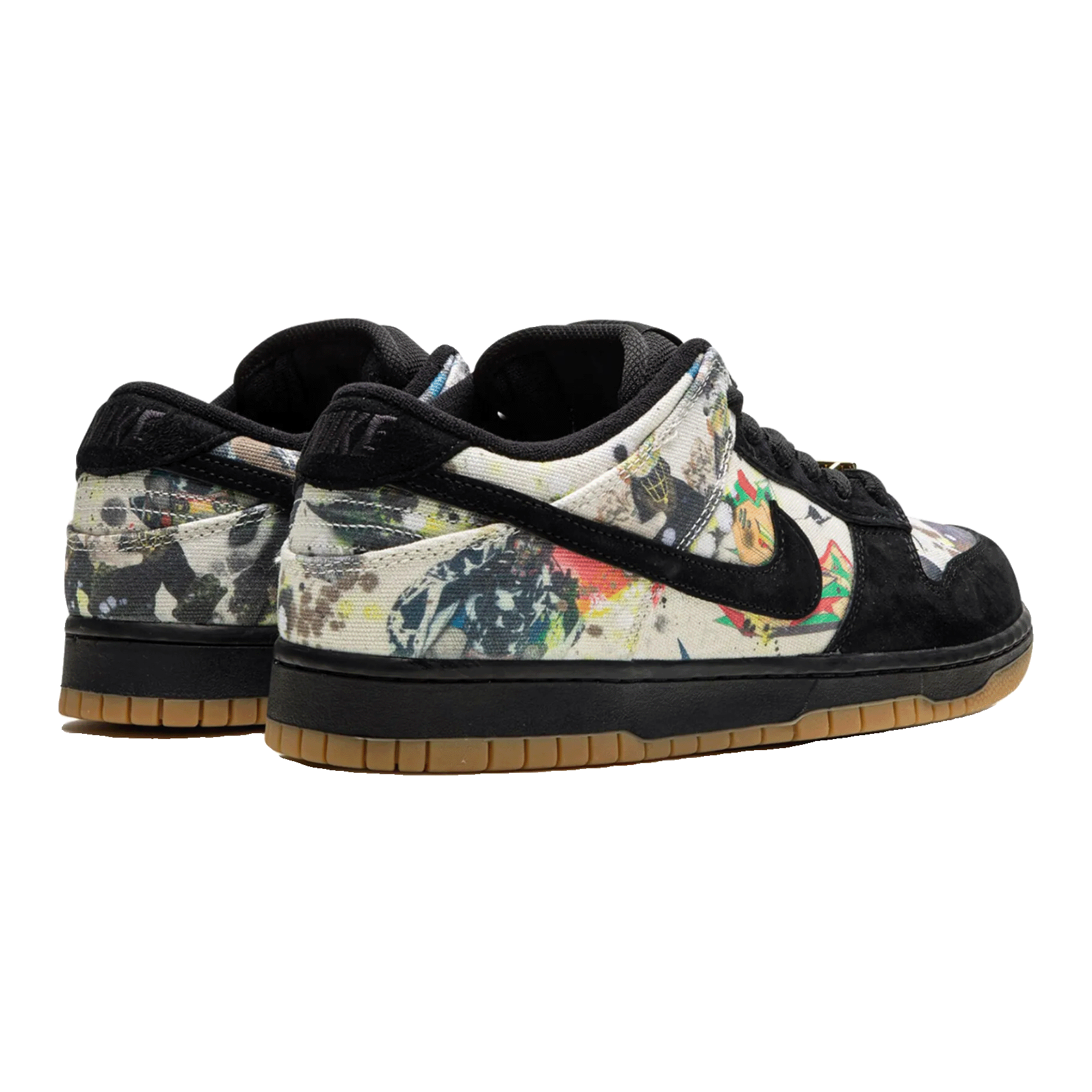 Nike SB Dunk Low Supreme Rammellzee Back