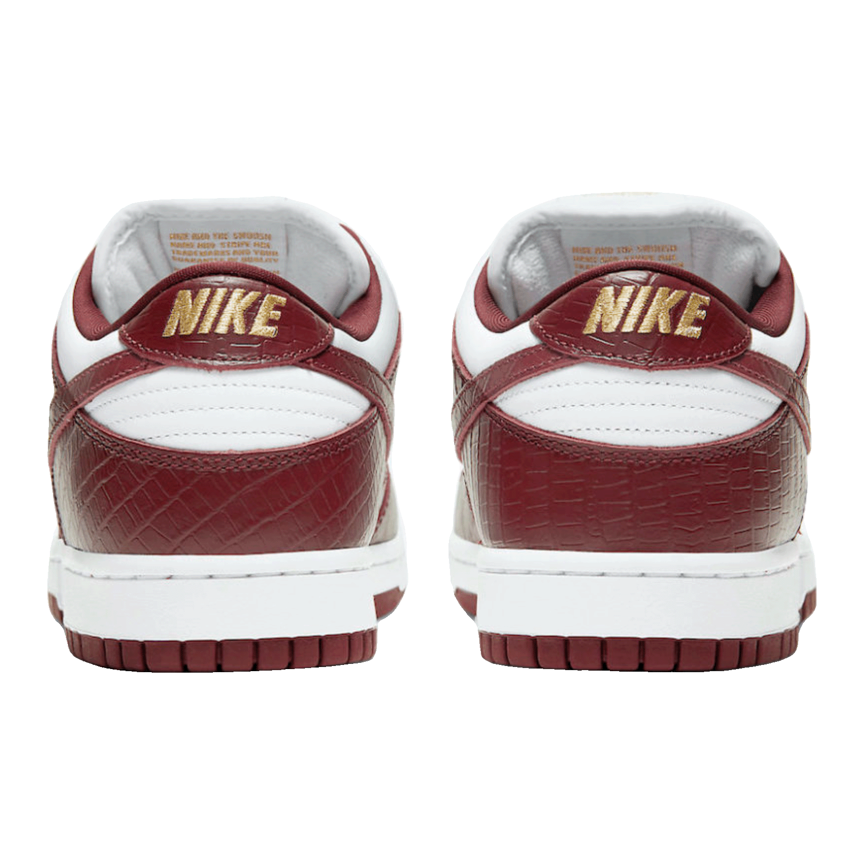 Nike SB Dunk Low Supreme Stars Barkroot Brown (2021) Back