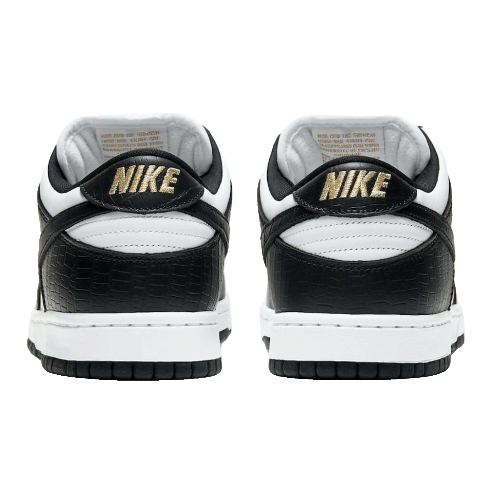 Nike SB Dunk Low Supreme Stars Black (2021) Back