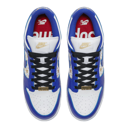 Nike SB Dunk Low Supreme Stars Hyper Royal (2021) Oben