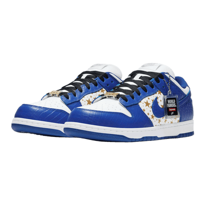 Nike SB Dunk Low Supreme Stars Hyper Royal (2021) Side