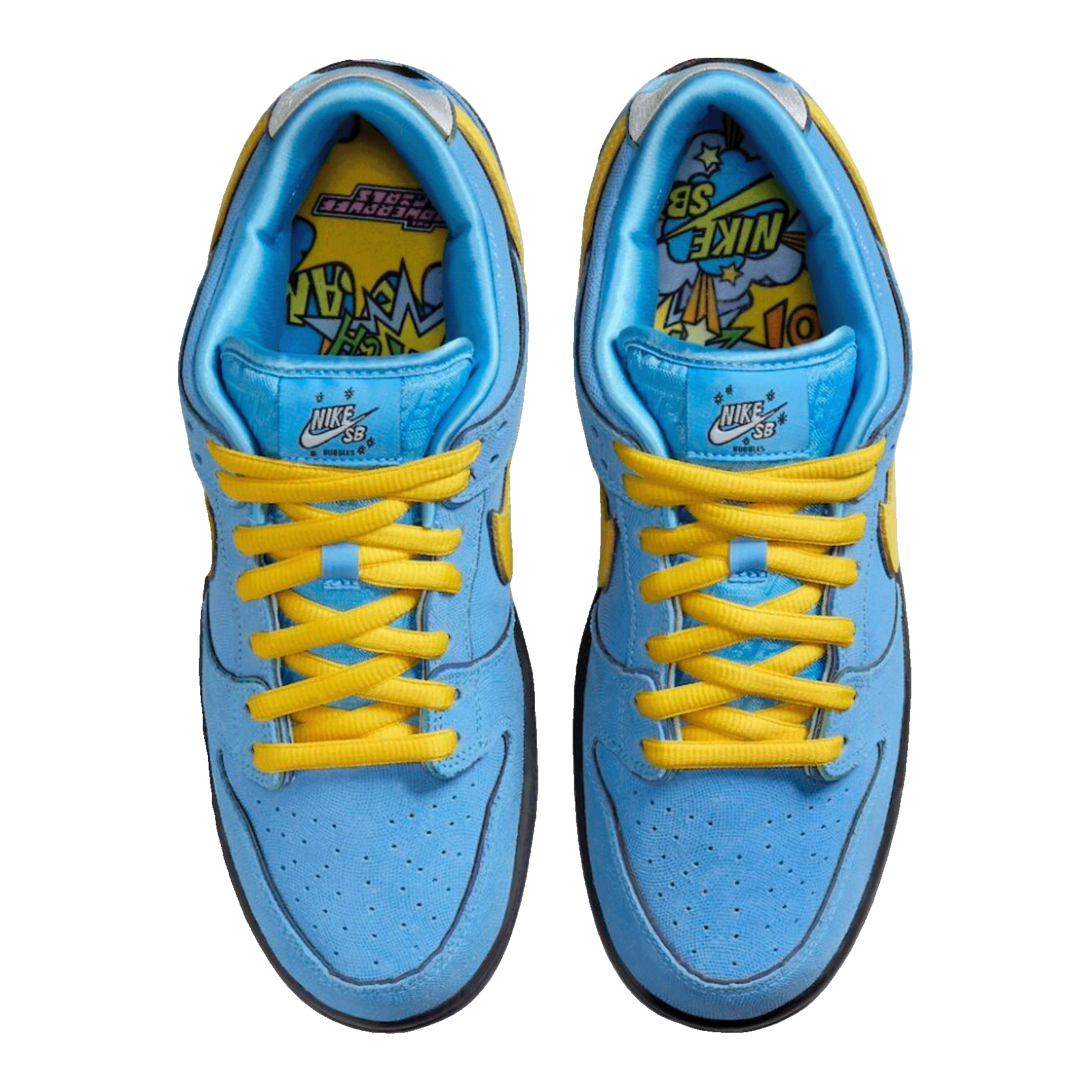 Nike SB Dunk Low The Powerpuff Girls Bubbles Oben
