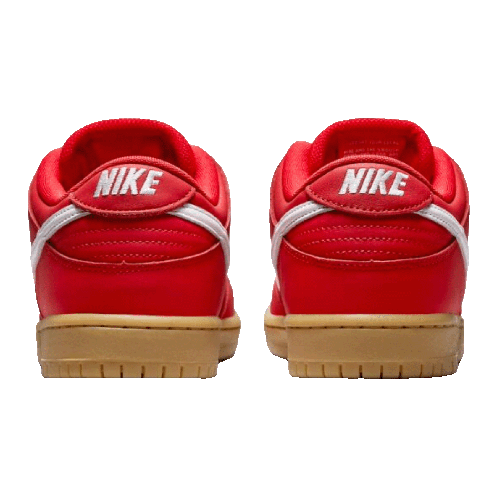 Nike SB Dunk Low University Red Gum Back