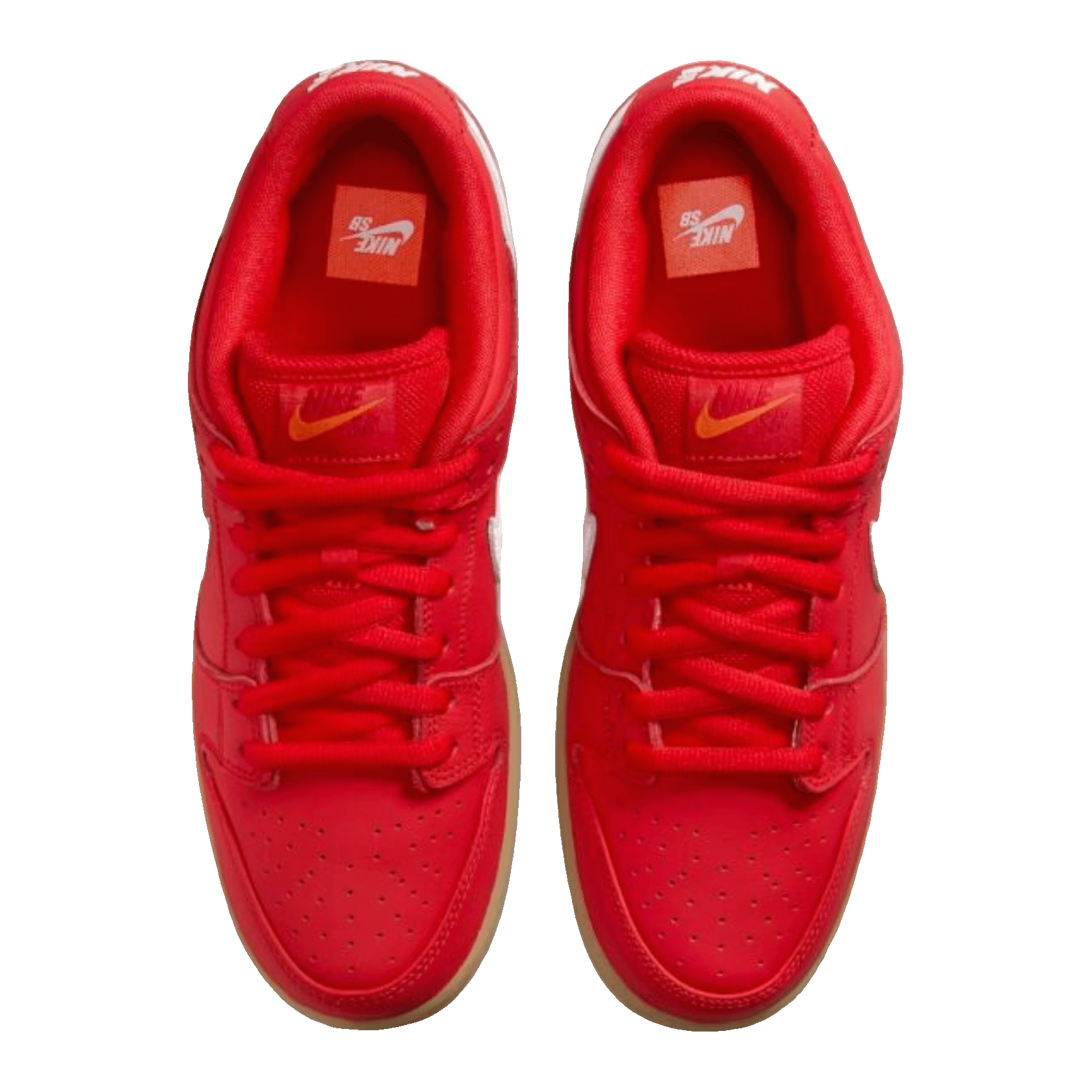 Nike SB Dunk Low University Red Gum Oben