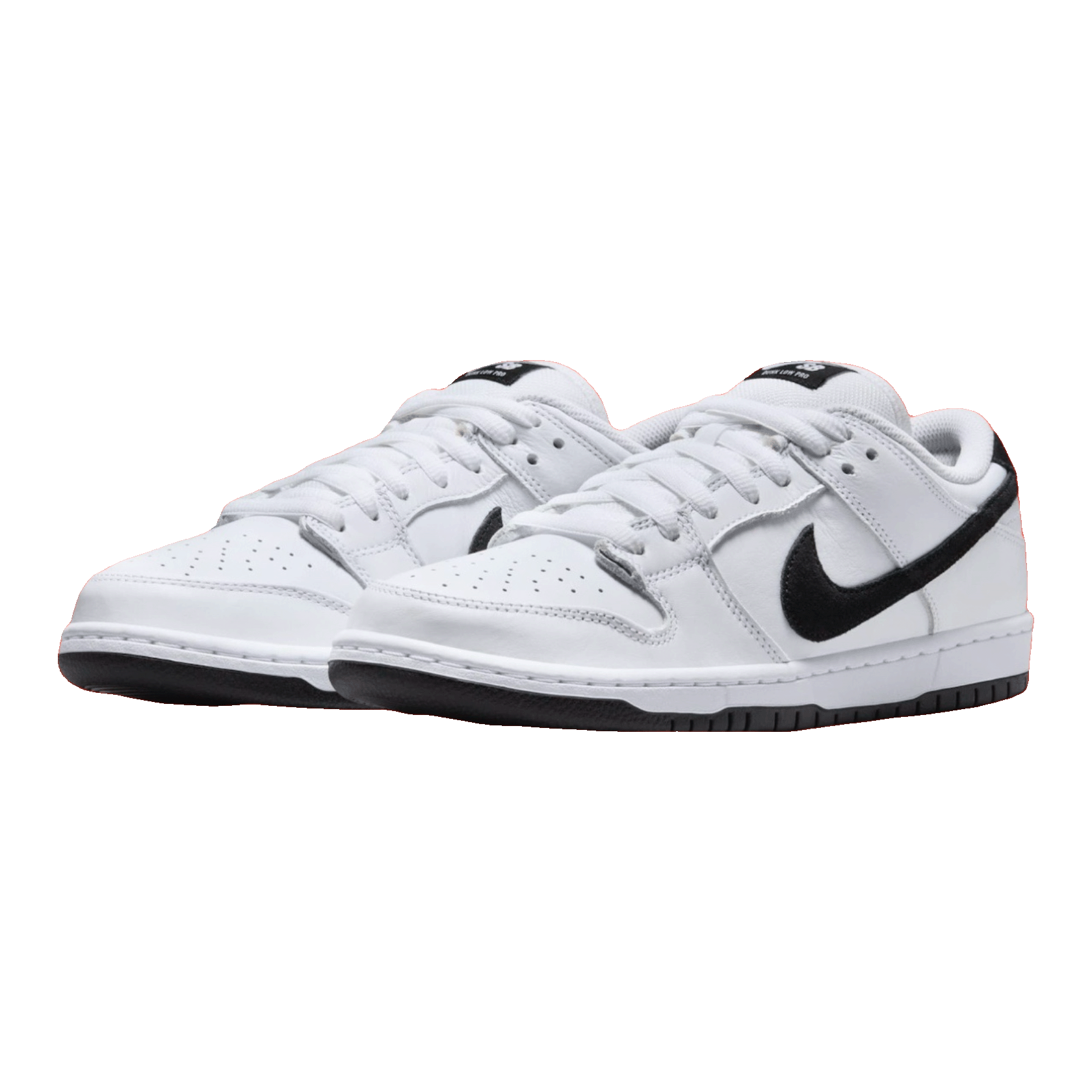 Nike SB Dunk Low White Black Side