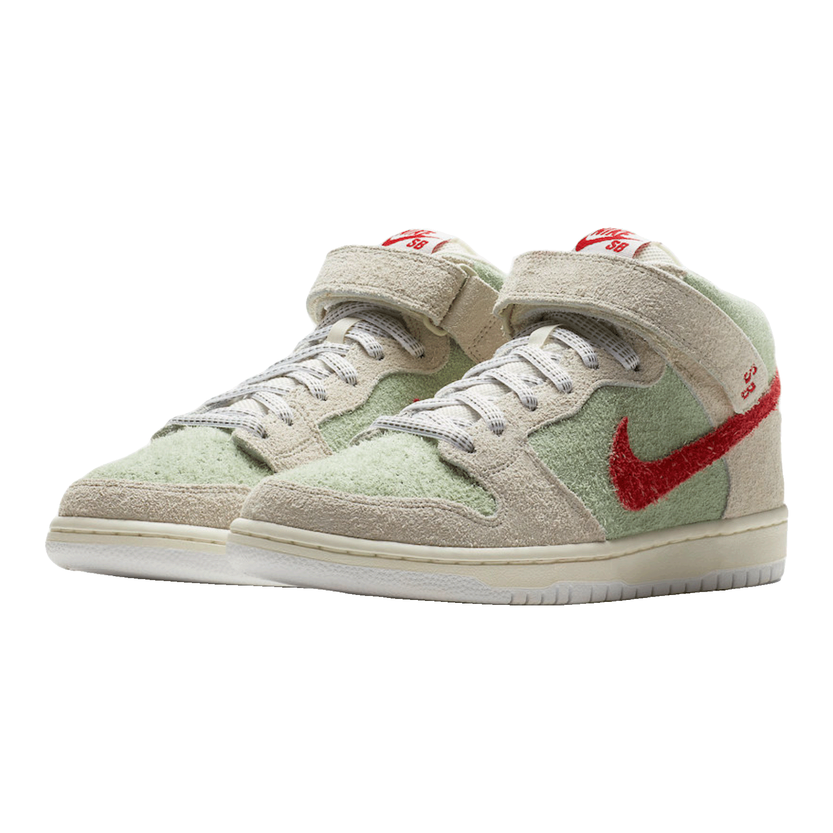 Nike SB Dunk Mid White Widow Side
