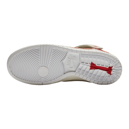 Nike SB Dunk Mid White Widow Sohle