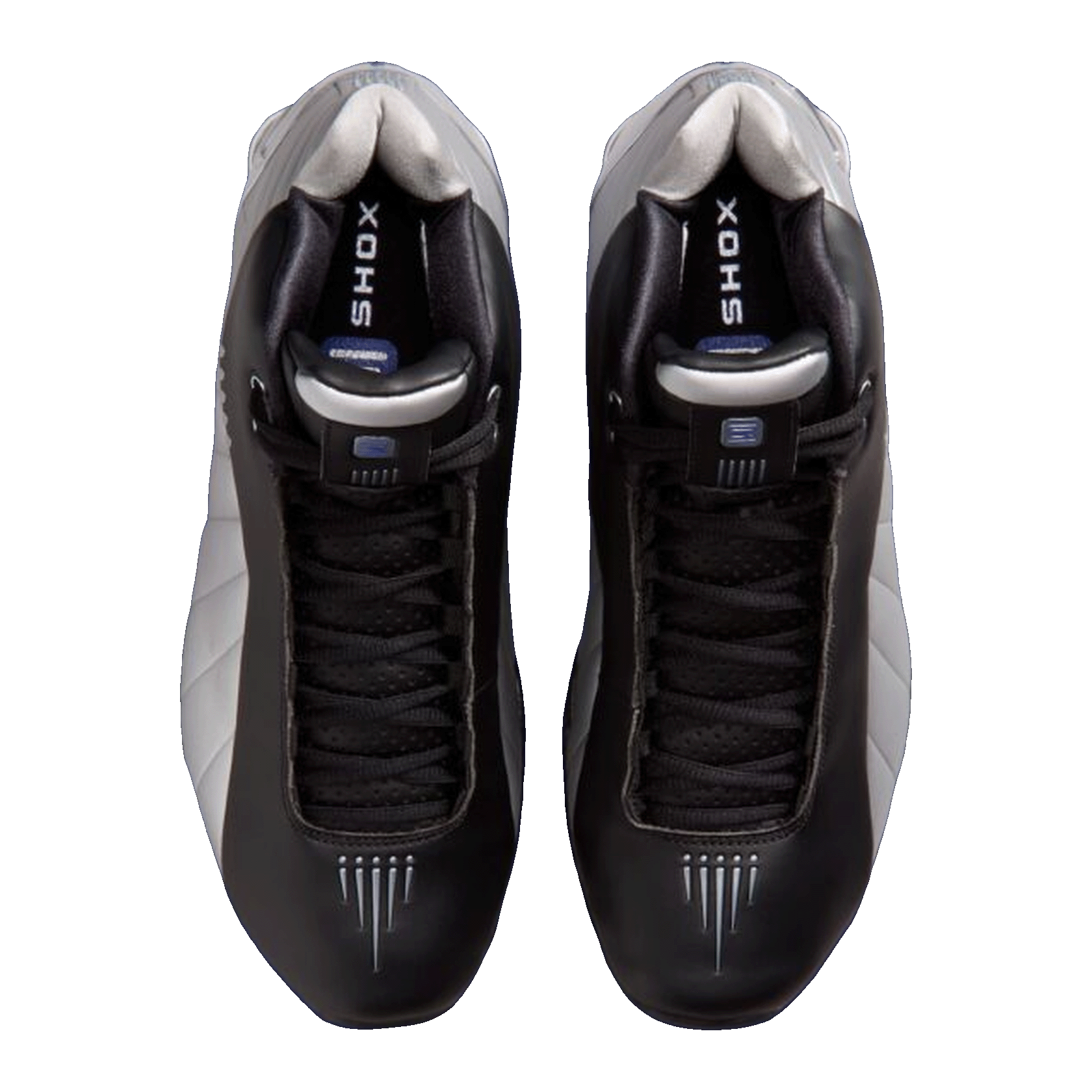 Nike Shox BB4 Black Silver Lapis (2026) Oben IR1984-010
