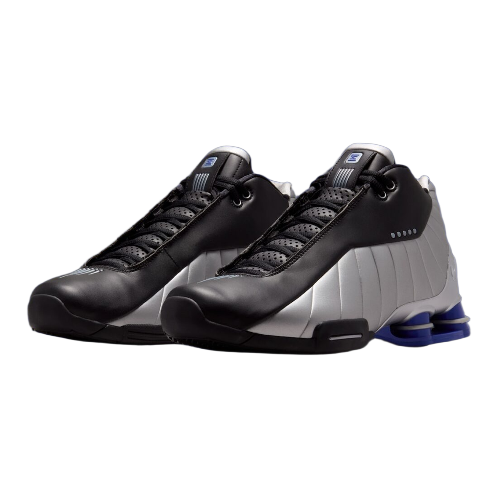 Nike Shox BB4 Black Silver Lapis (2026) Side IR1984-010