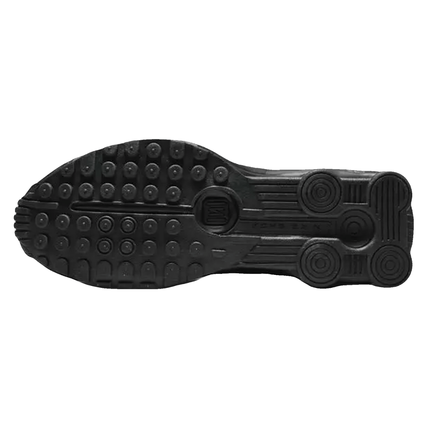 Nike Shox R4 Black Bright Crimson Sohle