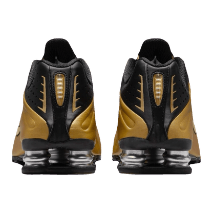 Nike Shox R4 Black Metallic Gold (W) Back