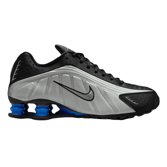Nike Shox R4 Metallic Silver Black Racer Blue (W)