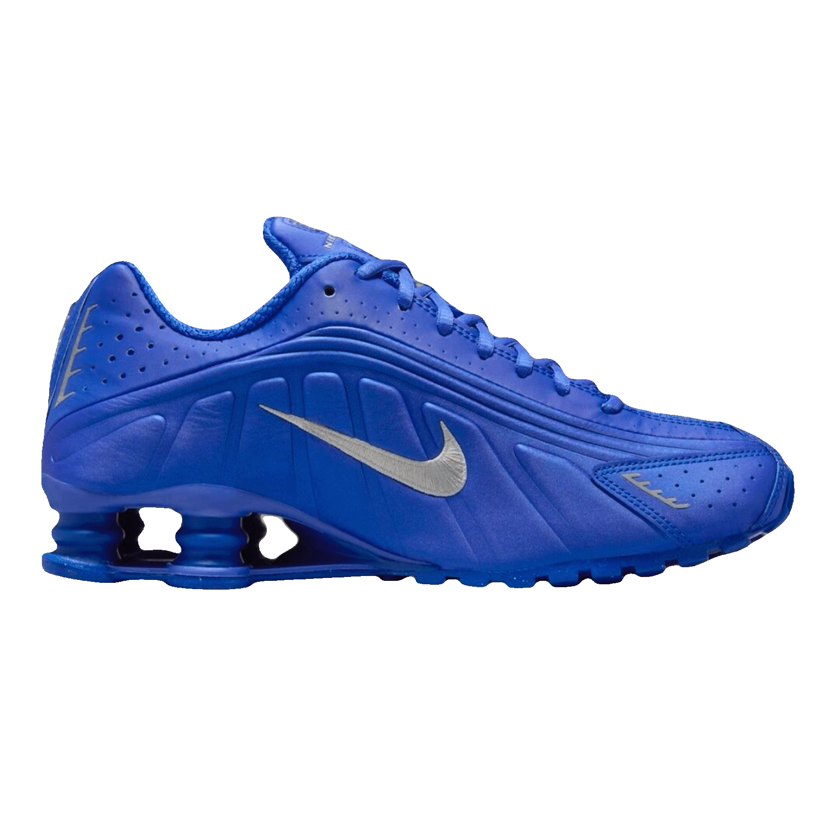 Nike Shox R4 Racer Blue Metallic Silver (W)
