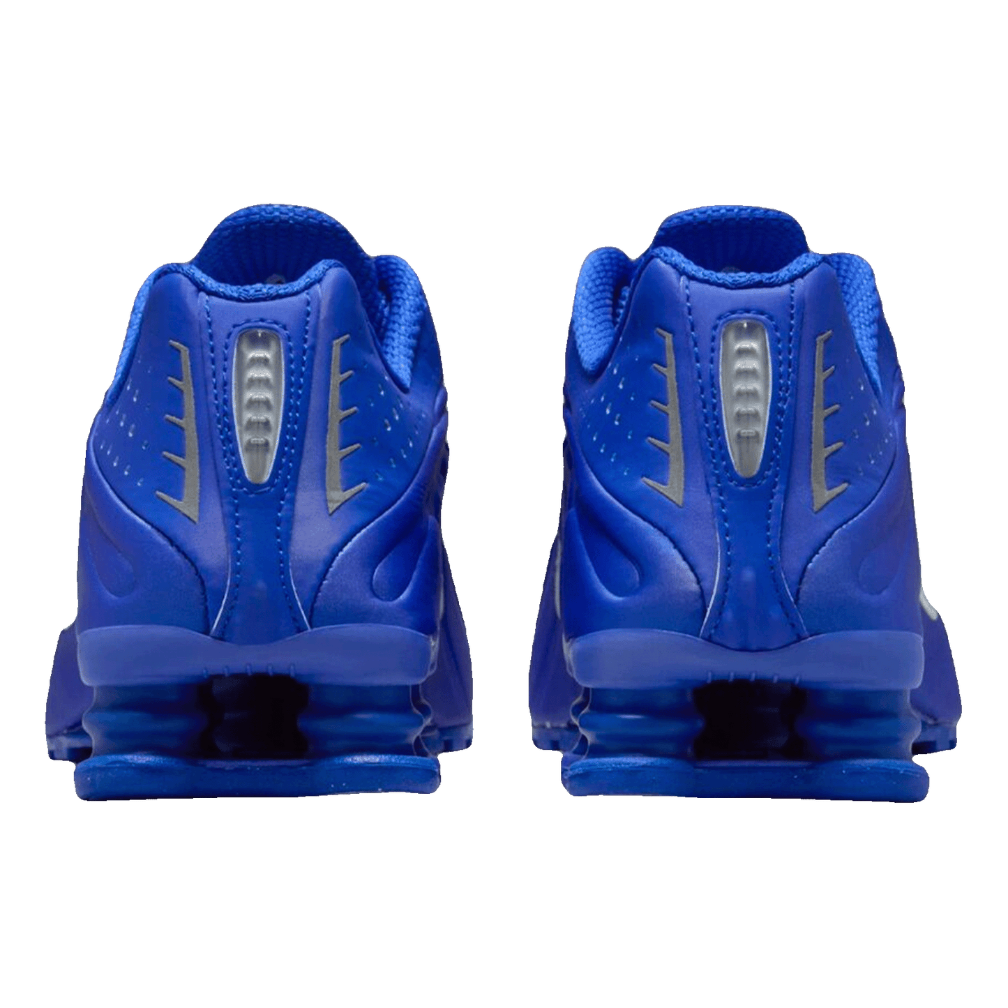 Nike Shox R4 Racer Blue Metallic Silver (W) Back