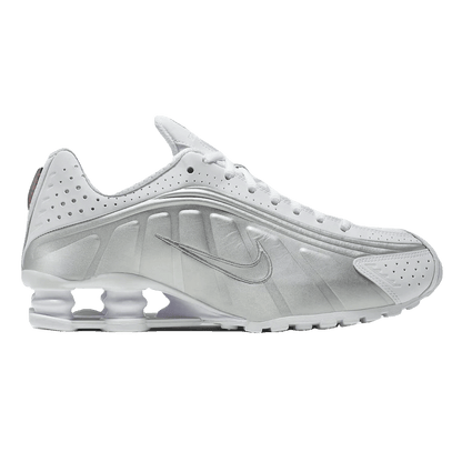 Nike Shox R4 White Metallic Silver (W)