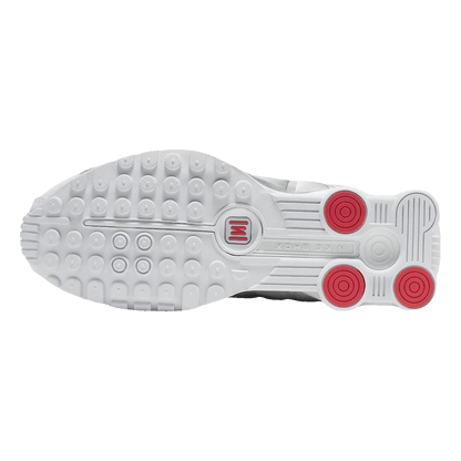Nike Shox R4 White Metallic Silver (W) Sohle