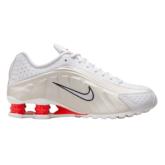 Nike Shox R4 White Phantom Picante Red (GS)