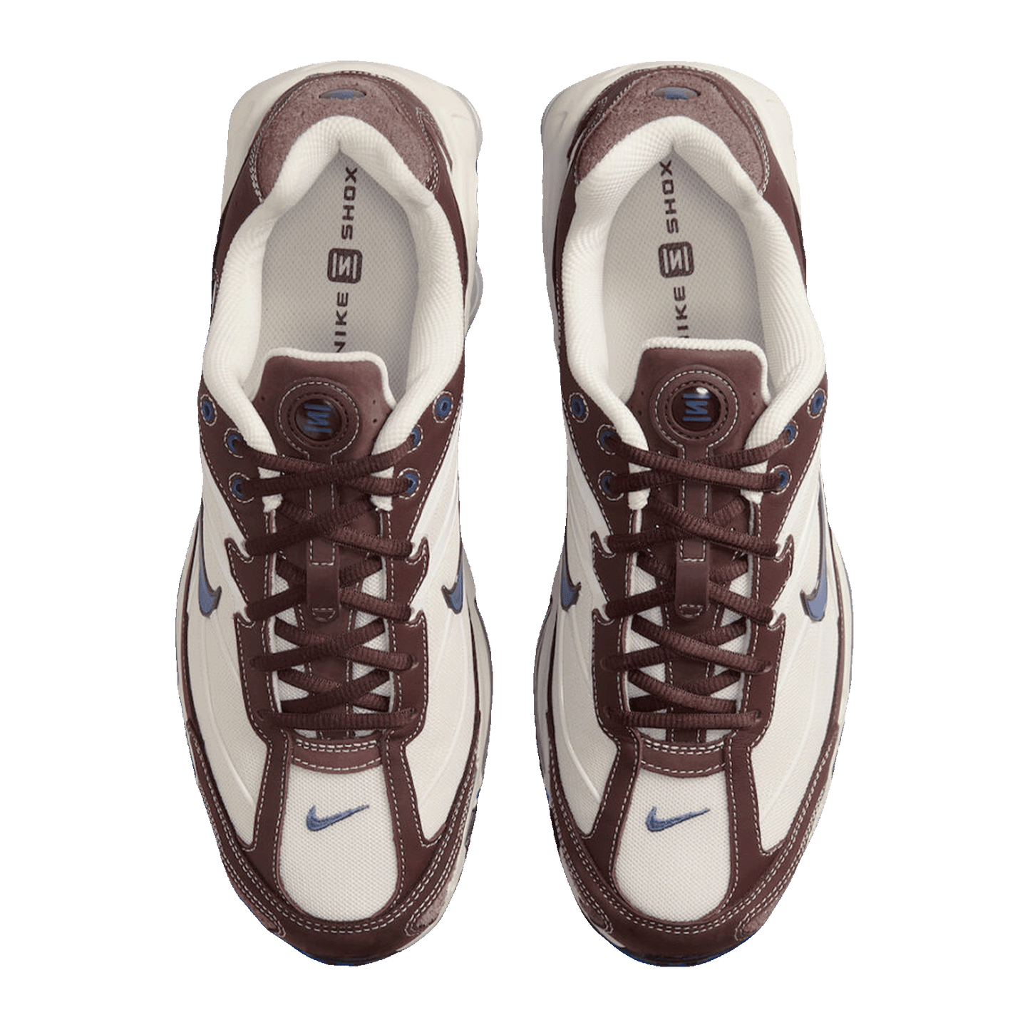 Nike Shox Ride 2 Baroque Brown Diffused Blue Oben