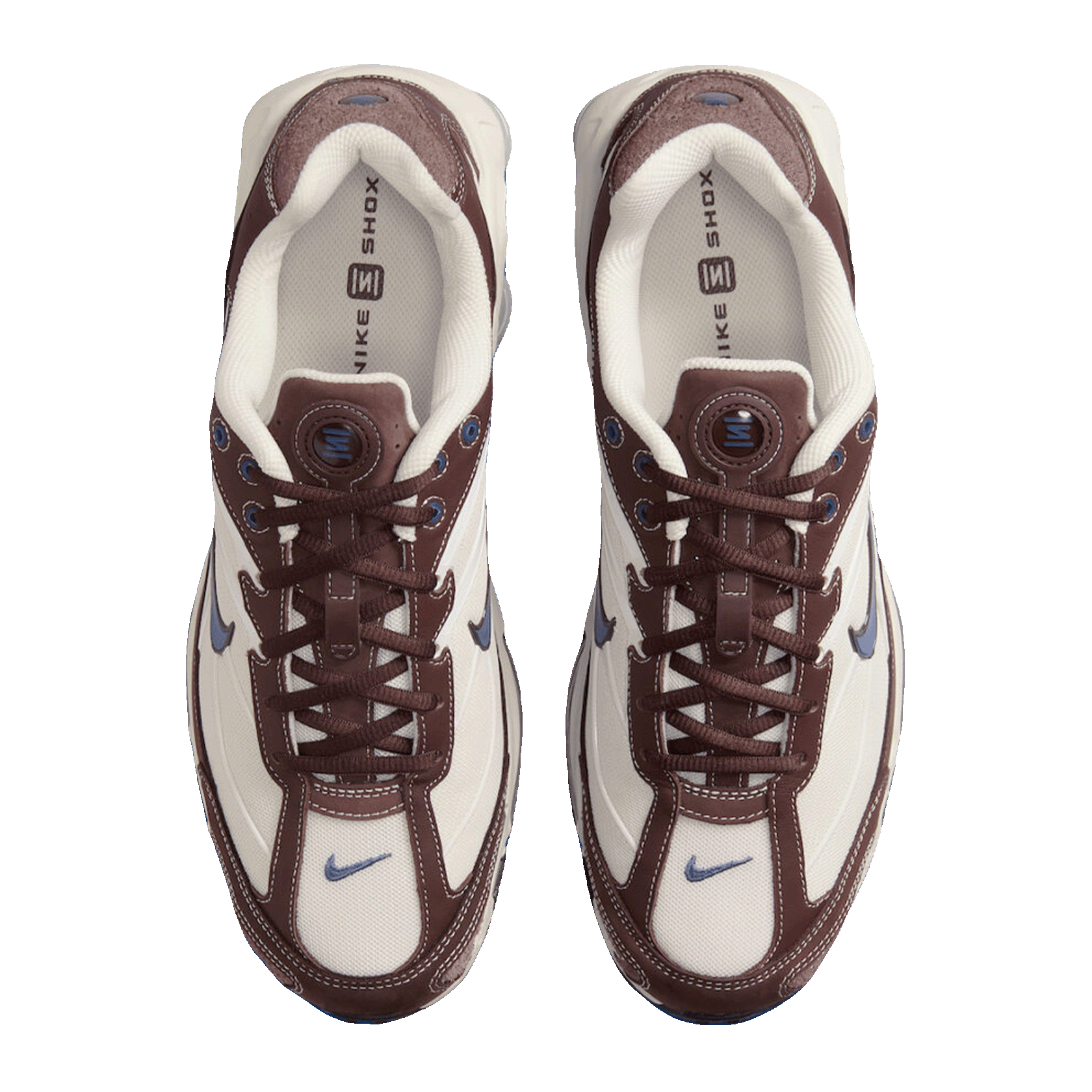 Nike Shox Ride 2 Baroque Brown Diffused Blue Oben