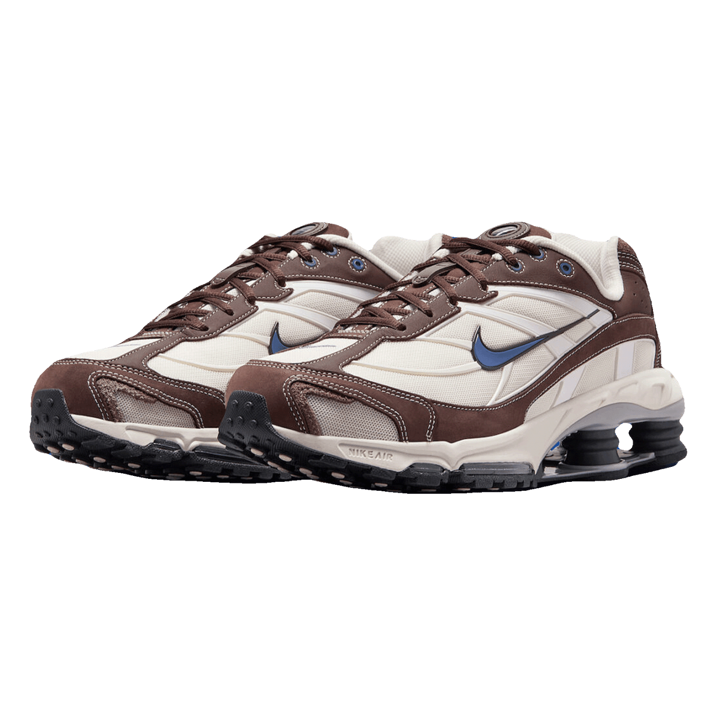 Nike Shox Ride 2 Baroque Brown Diffused Blue Side