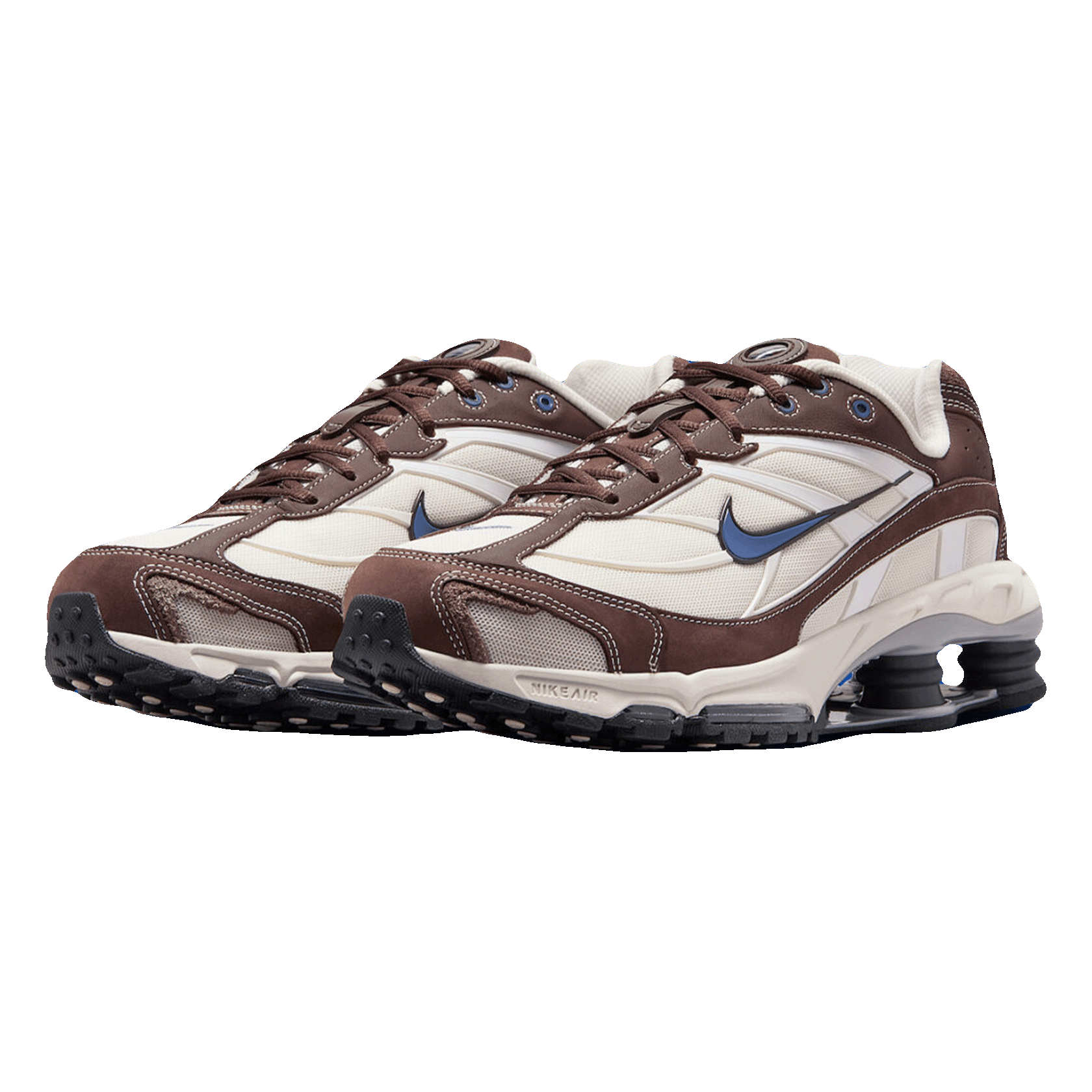 Nike Shox Ride 2 Baroque Brown Diffused Blue Side