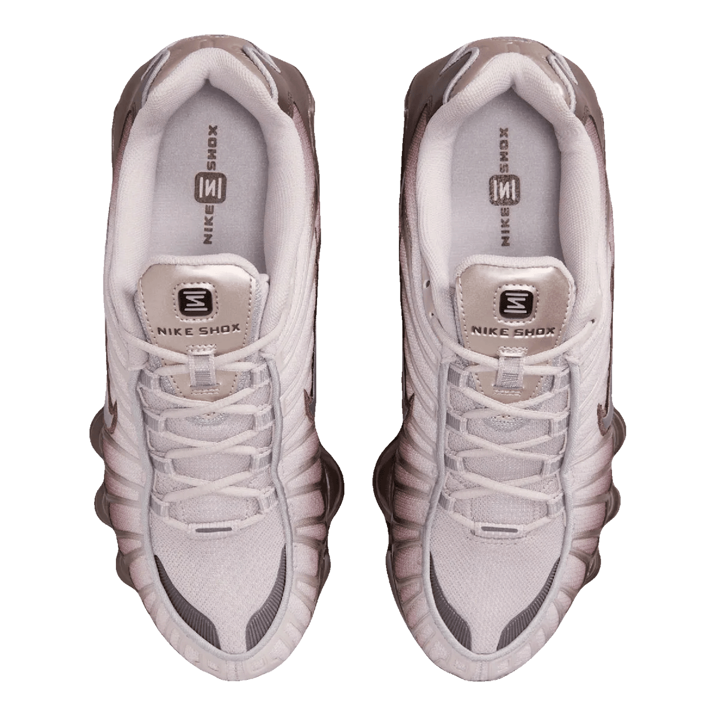Nike Shox TL Baroque Brown Platinum Violet Metallic Silver (W) Oben