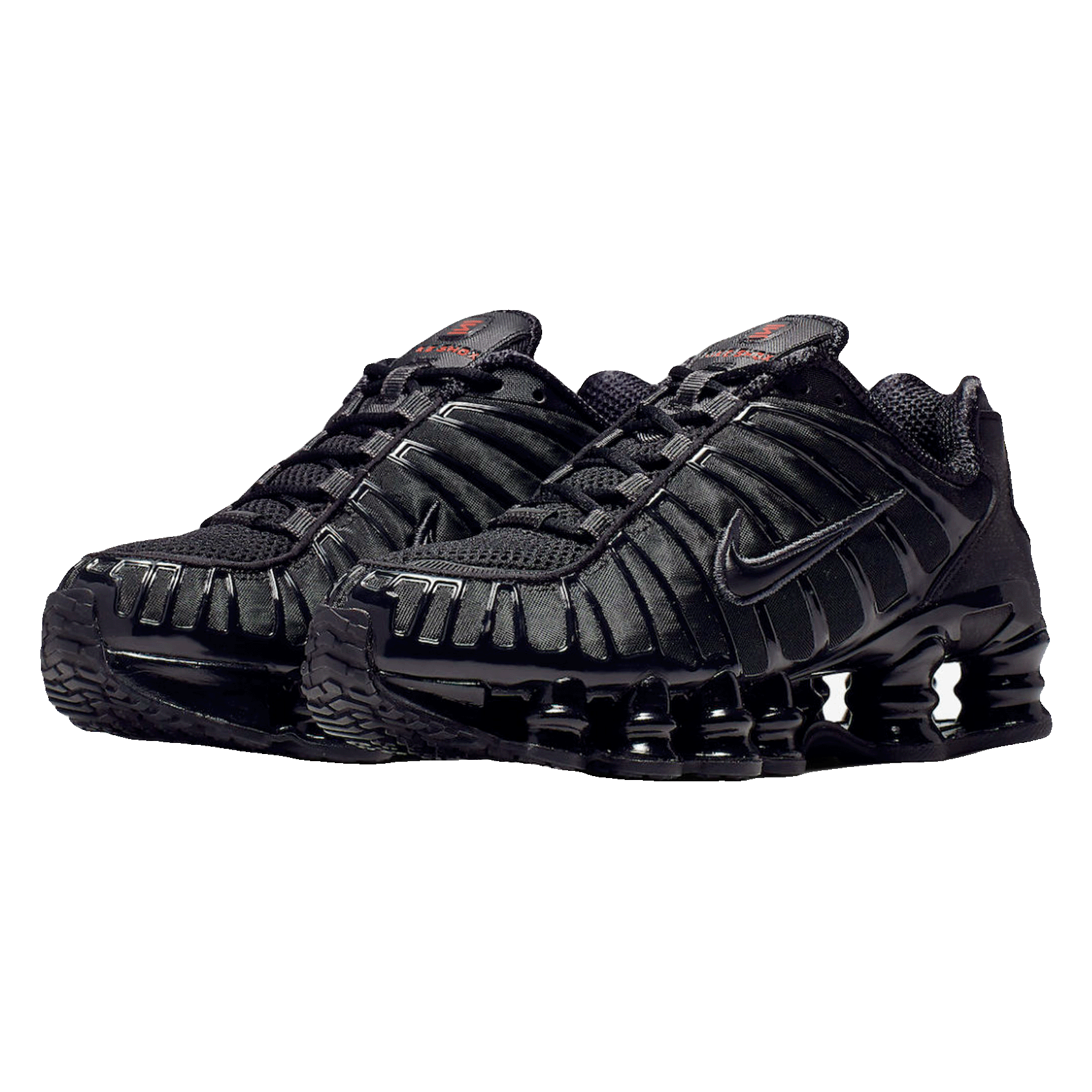 Nike Shox TL Black Max Orange (W) Side