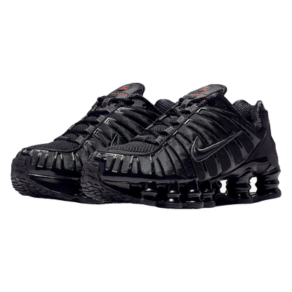 Nike Shox TL Black Max Orange (W) Side
